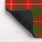 Bruce tartan Red grün kariert Mousepad (Ecke)