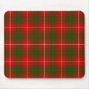 Bruce tartan Red grün kariert Mousepad