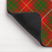 Bruce tartan Red grün kariert Mousepad (Ecke)