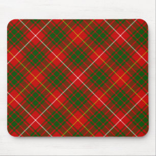 Bruce tartan Red grün kariert Mousepad