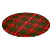 Bruce tartan Red grün kariert Schneidebrett (Ecke)