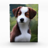 Bruce The Border Collie Puppy, Foto Block (Vorderseite)