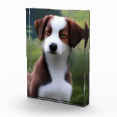 Bruce The Border Collie Puppy, Foto Block (Rechts)