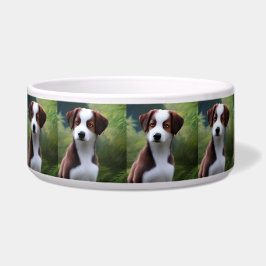 Bruce the Border Collie Puppy, Keramik Pet Bowl Napf