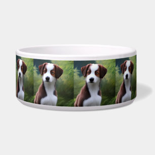 Bruce the Border Collie Puppy, Keramik Pet Bowl Napf