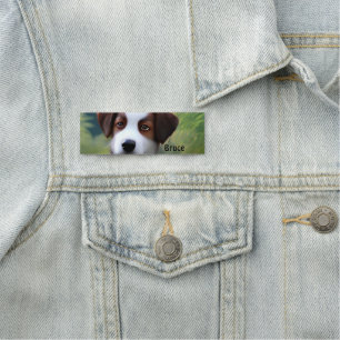 Bruce The Border Collie Puppy, Name Tag Namensschild