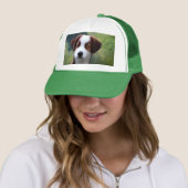 Bruce The Border Collie Puppy, Trucker Hat Truckerkappe (Beispiel)