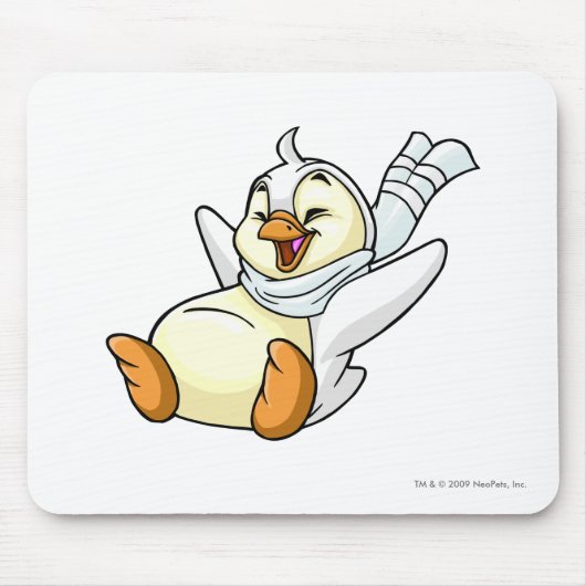 Bruce-Weiß Mousepad (Vorne)