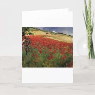BRUCE, William Blair Mohnblumen Mohn rot Blumen vi Karte