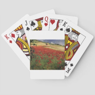 BRUCE, William Blair Mohnblumen Mohn rot Blumen vi Spielkarten