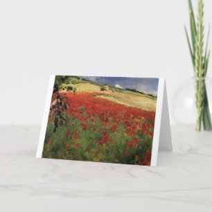 BRUCE, William Blair Mohnblumen Mohn rote Blumen W Karte