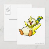Bruce Yellow Postkarte (Vorne/Hinten)