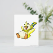 Bruce Yellow Postkarte (Stehend Vorderseite)