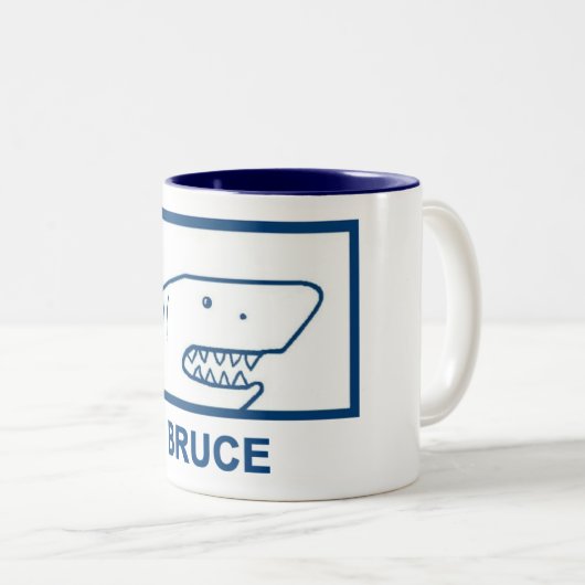 Bruce Zweifarbige Tasse (VorderseiteRechts)