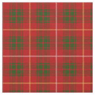 Brucetartan-Druck Stoff
