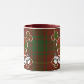 Brucetartan-Schädel-Tasse Tasse (Zentrum)