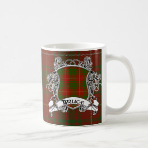 Brucetartan-Schild Kaffeetasse