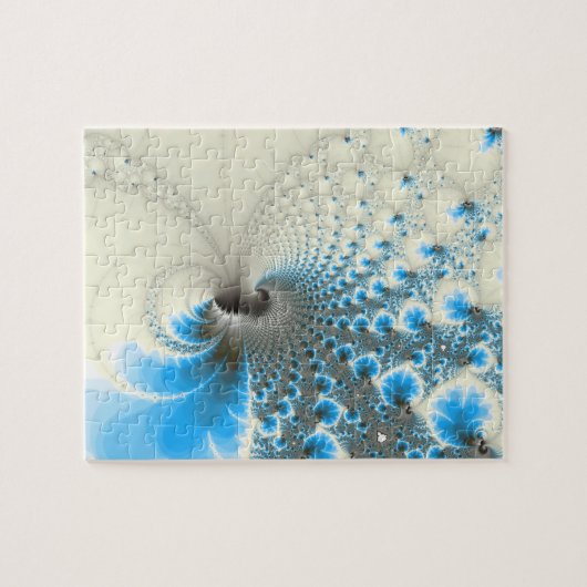 Bruch-an durch - Fraktal-Kunst Puzzle (Horizontal)