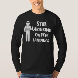 Bruch-Arm-Kinder werden gut an Landungen arbeiten T-Shirt