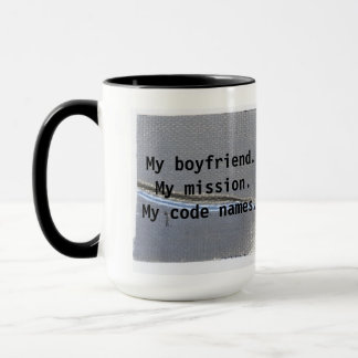 Bruch-Code-Namen-Tasse Tasse