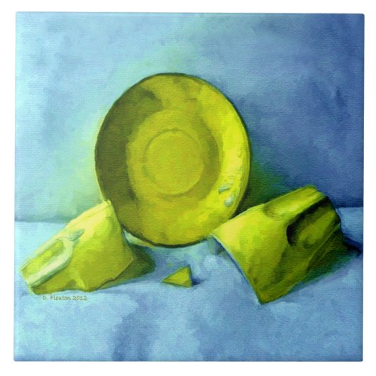 Bruch Cup und Saucer Fliese (Vorderseite)