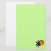 Bruch durch Basketball Briefpapier (Vorne/Hinten)