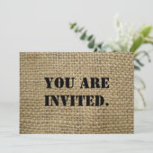 Bruch Einladung (Stehend Vorderseite)