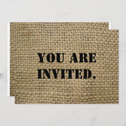 Bruch Einladung (Vorne/Hinten)