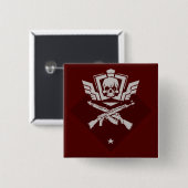 Bruch GROBER ORDO Pixelfield Spiels | Knopf Button (Vorne & Hinten)