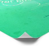 Bruch in Blüte Poster (Ecke)