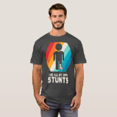 Bruch-Leg-Shirt Knie-Fußverletzung wird gut T-Shirt (Vorne ganz)