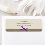 Bruch mit Bow Lila (Insitu)