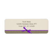 Bruch mit Bow Lila (Vorne)