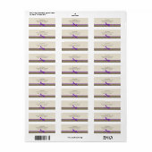 Bruch mit Bow Lila (Vorne)