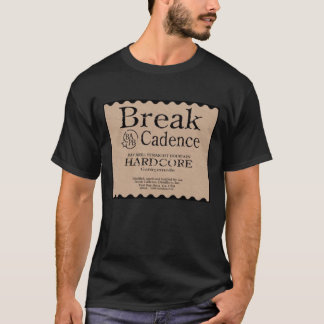 Bruch-Rhythmus stellen Ihr Kennzeichen-Shirt her T-Shirt