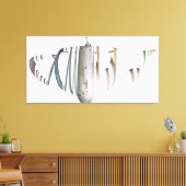 Bruch- und Dis-gegliederte Schiffsfarben Leinwanddruck (Insitu (Wohnzimmer))