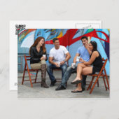 Bruch-Zeit Postkarte (Vorne/Hinten)