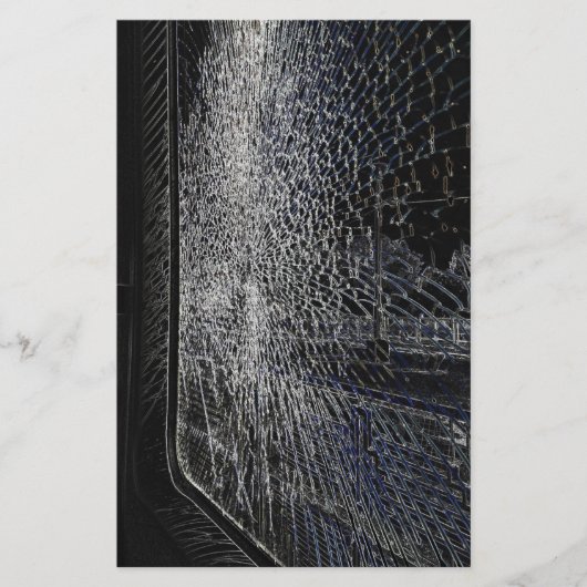 Bruchbahnfenster Briefpapier (Vorderseite)