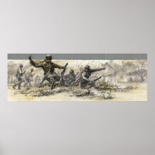 Brüche C Company durch Poster