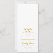 Brüche vor dem Co-Ed-Polterabend Einladung (Rückseite)