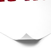 Brüchendes Herz geheilt mit Pflaster und Zitat zum Poster (Ecke)