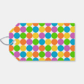Bruchfarbene Bruchstücke Geburtstagsgeschenke Geschenkanhänger (Rückseite Horizontal)