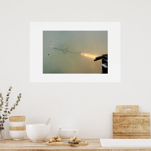 Bruchfeuer Poster (Küche)