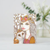 Bruchhaut Postkarte (Stehend Vorderseite)