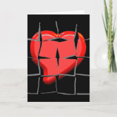 Bruchherz-Puzzle-Grußkarte Feiertagskarte (Vorderseite)