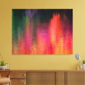 Bruchkämpfe auf der Triptychon der Leinwand Feuer (Insitu (Wohnzimmer))