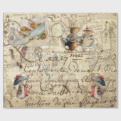 Bruchkaninchen (Sammlung2) Gewebepapier Geschenkpapier (Flach)