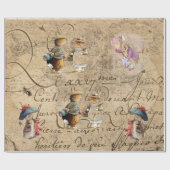 Bruchkaninchen (Sammlung3) Gewebepapier Geschenkpapier (Flach)