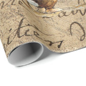 Bruchkaninchen (Sammlung3) Gewebepapier Geschenkpapier (Rolleneckpunkt)