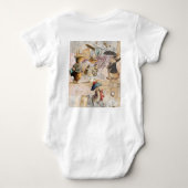 Bruchkaninchenzusammensetzung Baby Strampler (Rückseite)